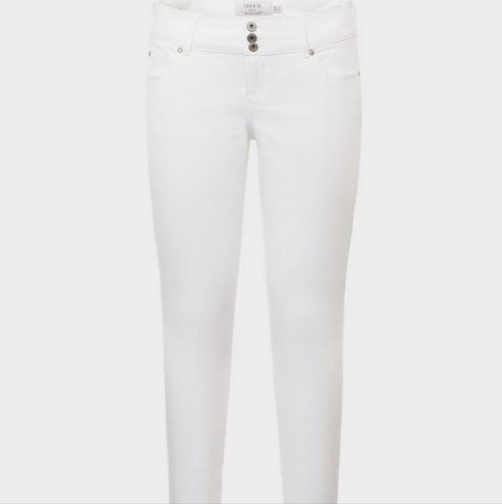 Torrid Women's White Skinny Jeans